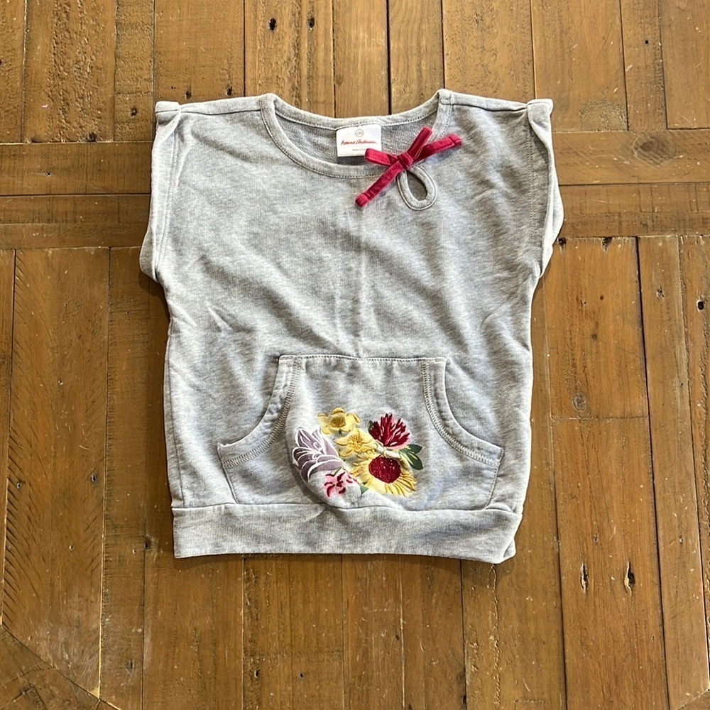 Hanna andersson sleeveless sweatshirt